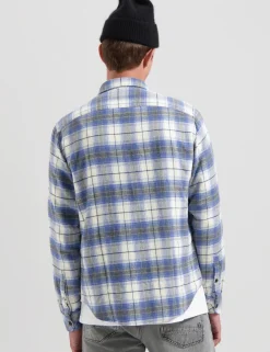 Dstrezzed casual overhemd 303766-AW24 Licht Grijs Hot