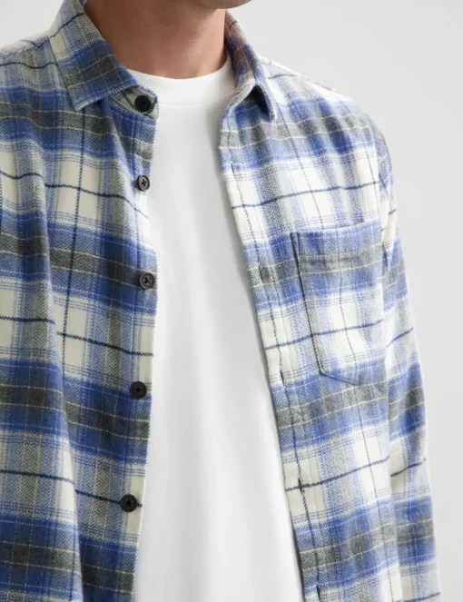 Dstrezzed casual overhemd 303766-AW24 Licht Grijs Hot