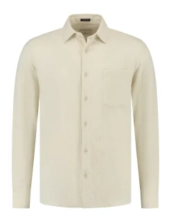 Dstrezzed casual overhemd 303816-SS25 Zilver Sale