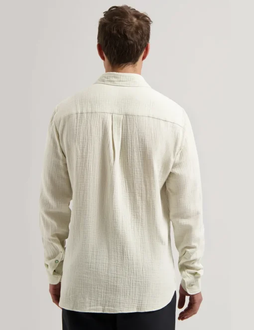 Dstrezzed casual overhemd 303816-SS25 Zilver Sale