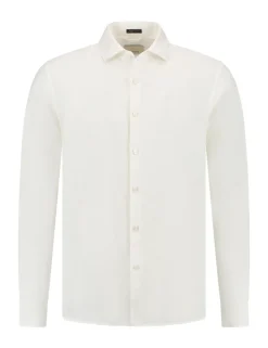 Dstrezzed casual overhemd 303710-SS25 Wit Fashion