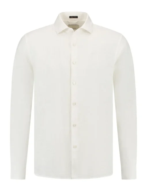 Dstrezzed casual overhemd 303710-SS25 Wit Fashion