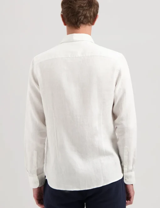 Dstrezzed casual overhemd 303710-SS25 Wit Fashion