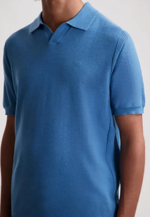 Dstrezzed polo's Slim Fit 420026-SS24 Blauw Sale