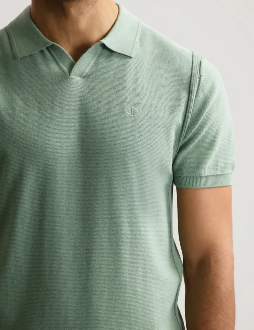 Dstrezzed polo's 420026-SS25 Licht Groen Fashion