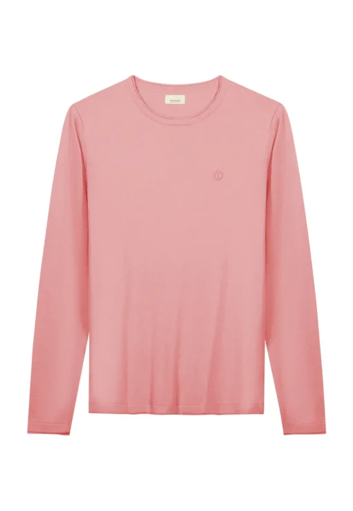 Dstrezzed ronde hals trui 405632 Zacht roze Sale