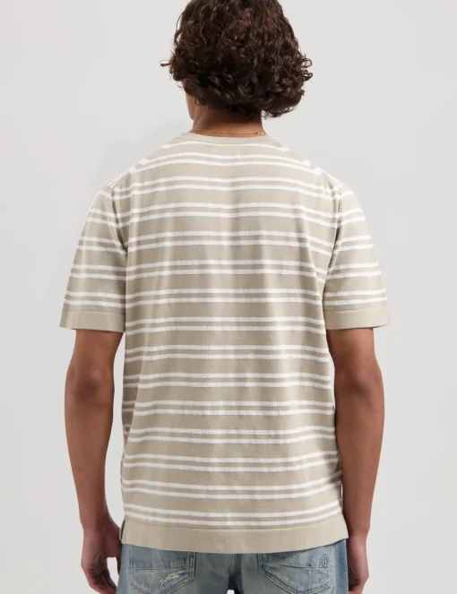 Dstrezzed t-shirts 421004 Licht Grijs Fashion