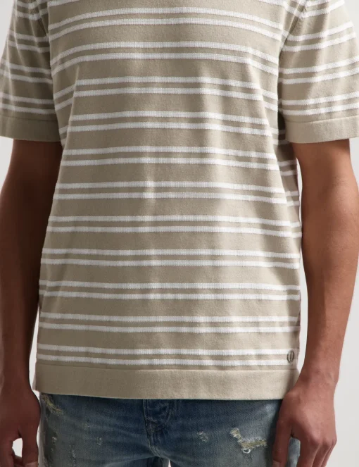 Dstrezzed t-shirts 421004 Licht Grijs Fashion