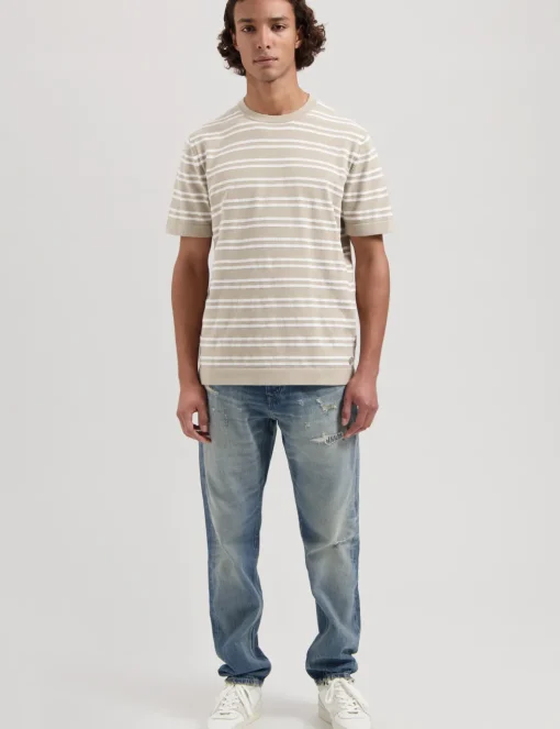 Dstrezzed t-shirts 421004 Licht Grijs Fashion