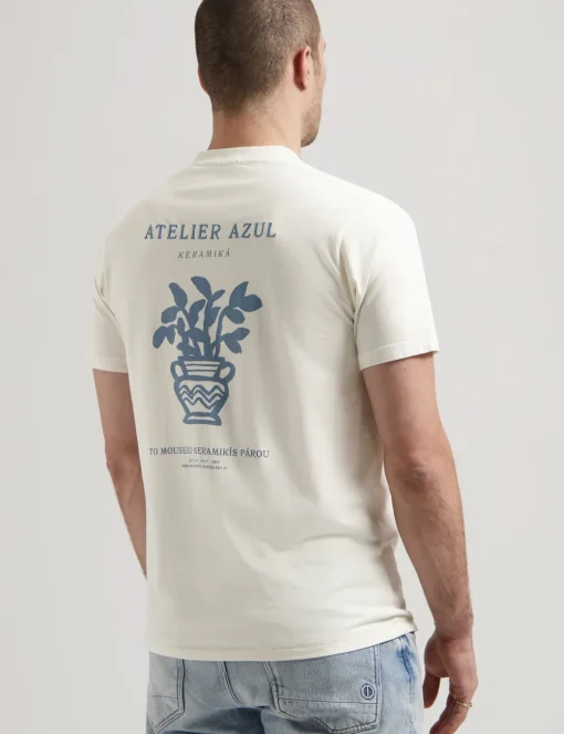 Dstrezzed t-shirts 203054 Beige Fashion