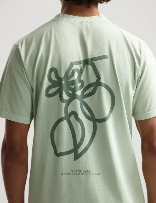 Dstrezzed t-shirts 203054 Licht Groen Sale