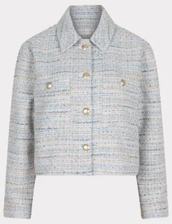 Esqualo blazer SP25.19018 Licht Blauw Outlet