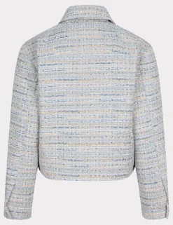 Esqualo blazer SP25.19018 Licht Blauw Outlet