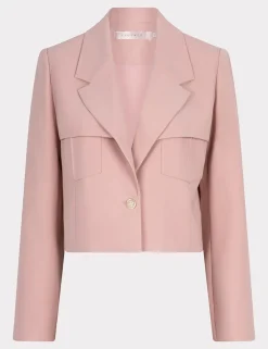 Esqualo blazer SP25.10001 Bordeaux Fashion