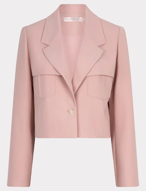 Esqualo blazer SP25.10001 Bordeaux Fashion