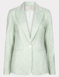 Esqualo blazer SP24.17000 Groen Sale