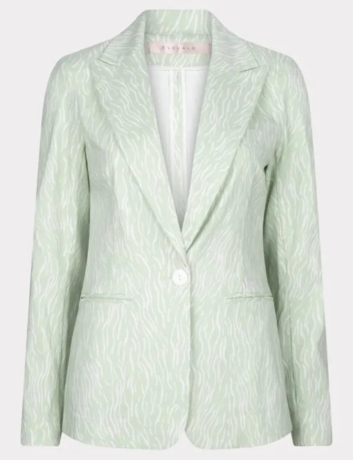 Esqualo blazer SP24.17000 Groen Sale