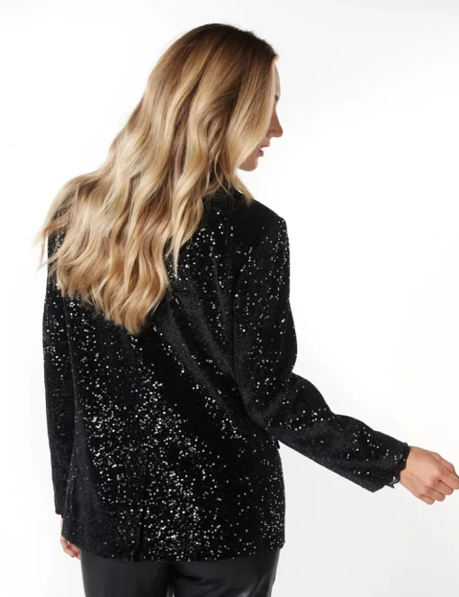 Esqualo blazer W23.17708 Zwart Best