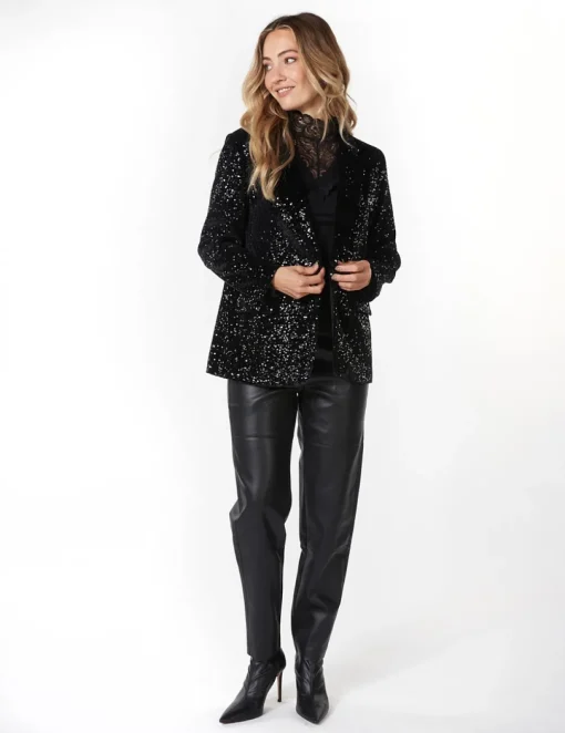 Esqualo blazer W23.17708 Zwart Best