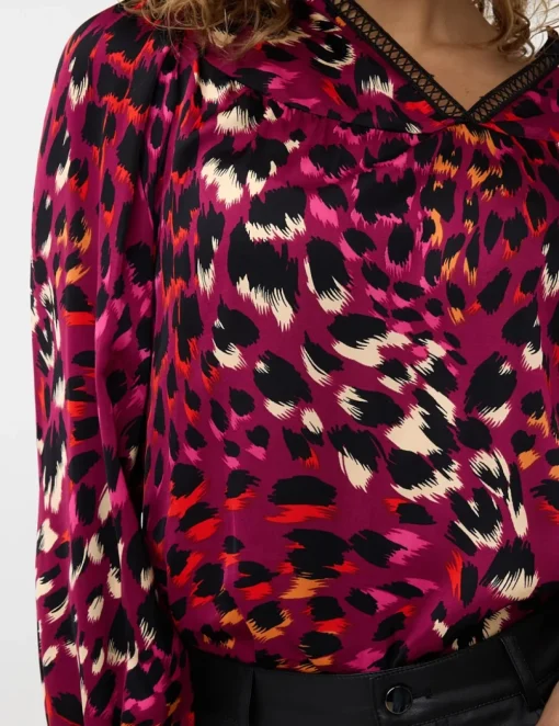 Esqualo blouse F24.14523 Multicolor Best