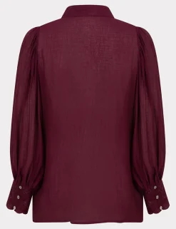 Esqualo blouse F24.15511 Rood Best