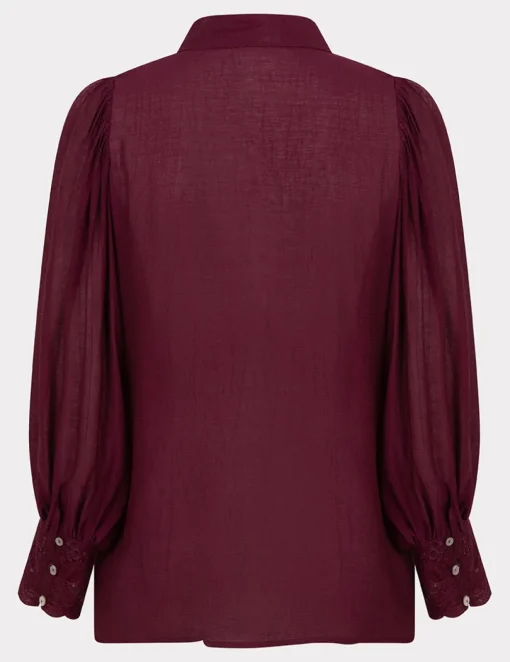 Esqualo blouse F24.15511 Rood Best