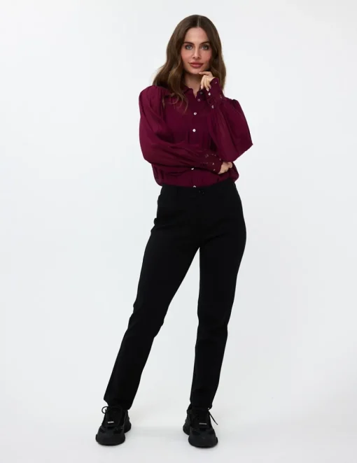 Esqualo blouse F24.15511 Rood Best