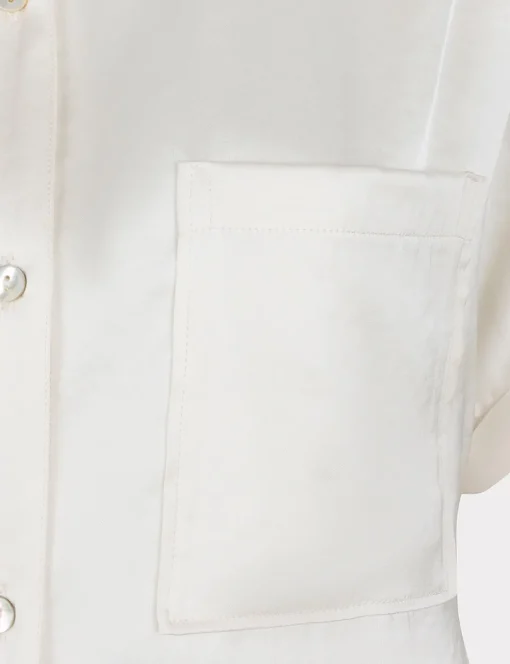 Esqualo blouse SP25.10029 Wit Discount