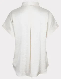 Esqualo blouse SP25.10029 Wit Discount