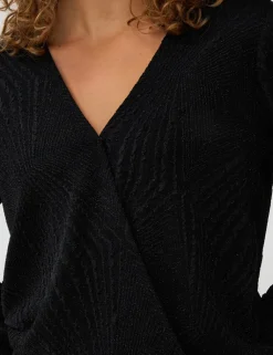 Esqualo blouse W24.30712 Zwart Sale