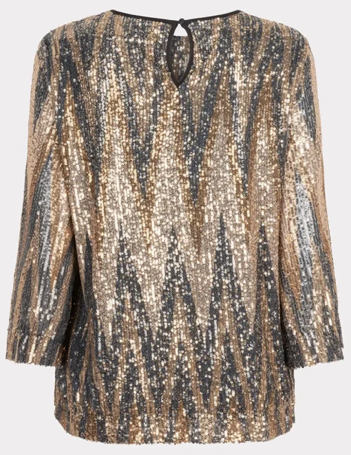 Esqualo blouse W24.08705 Multicolor Outlet