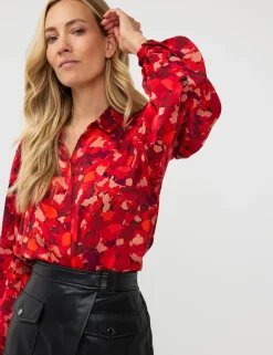 Esqualo blouse W24.15701 Multicolor Best