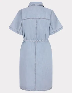 Esqualo jurk HS25.12200 Licht Blauw Clearance