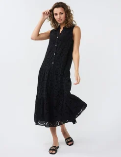 Esqualo jurk HS24.28200 Zwart Best
