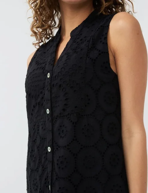 Esqualo jurk HS24.28200 Zwart Best