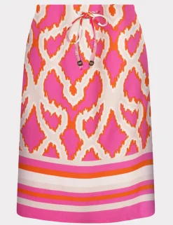 Esqualo midi rok HS25.30206 Multicolor Hot