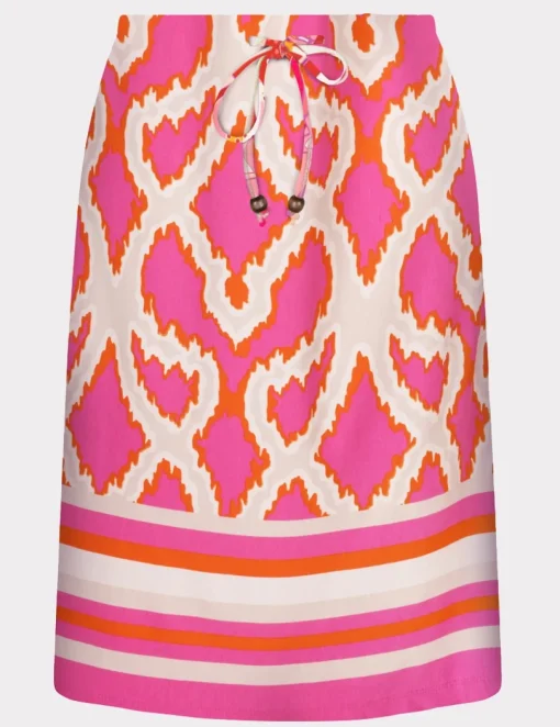 Esqualo midi rok HS25.30206 Multicolor Hot