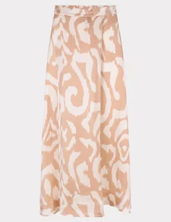 Esqualo midi rok HS25.14204 Beige Best