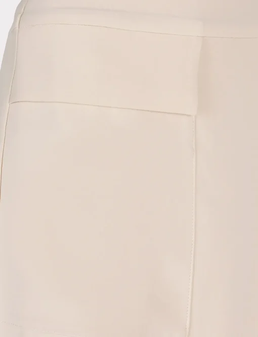 Esqualo midi rok SP25.10008 Khaky beige Outlet
