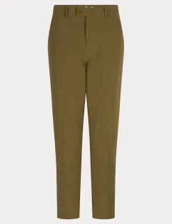 Esqualo pantalons F24.10548 Groen Fashion