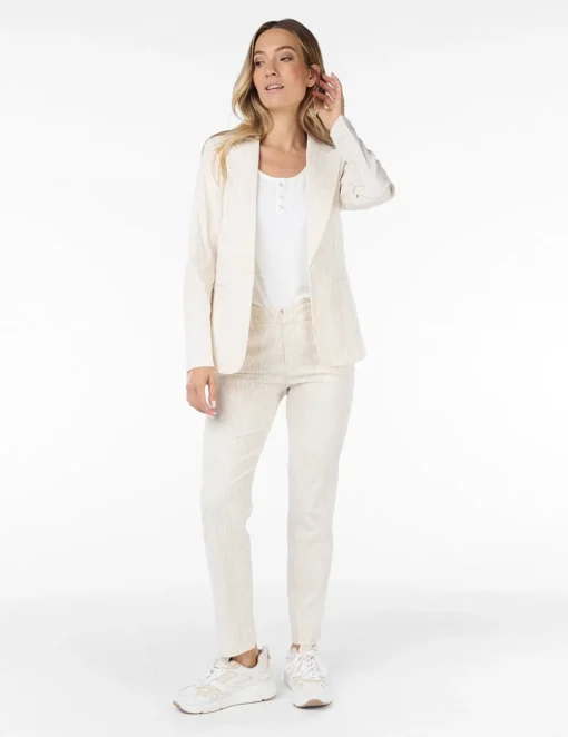 Esqualo pantalons SP24.17001 Khaky beige Sale