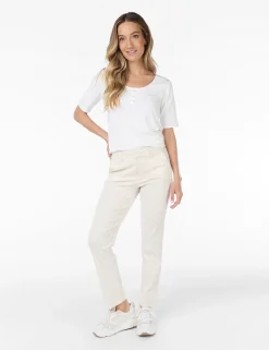 Esqualo pantalons SP24.17001 Khaky beige Sale