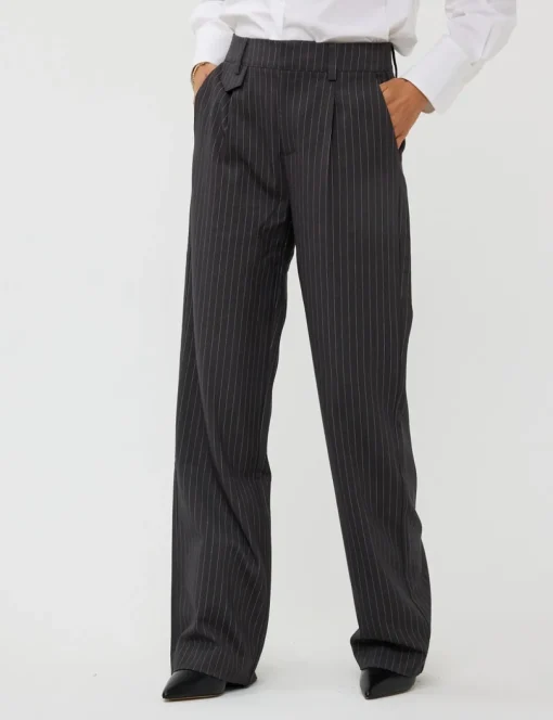 Esqualo pantalons W24.10701 Grijs Melange Sale