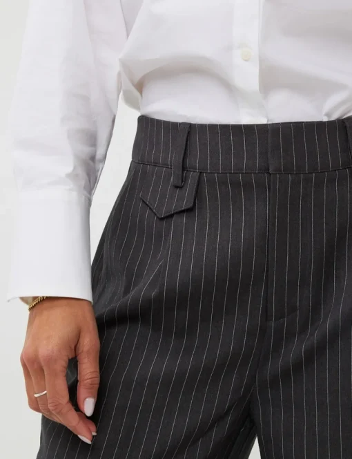 Esqualo pantalons W24.10701 Grijs Melange Sale