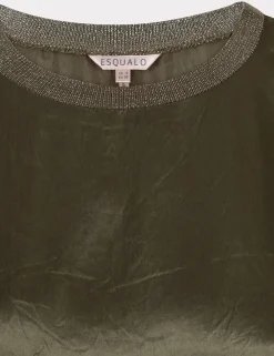Esqualo t-shirts F24.15502 Groen Outlet