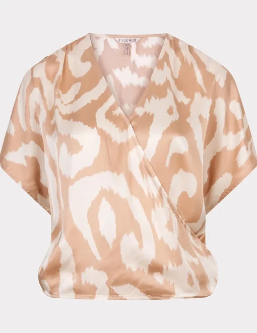 Esqualo t-shirts HS25.14202 Beige Discount