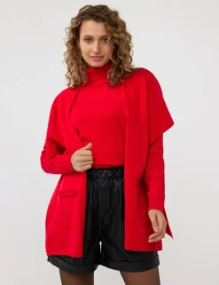Esqualo vest W24.07713 Rood Hot