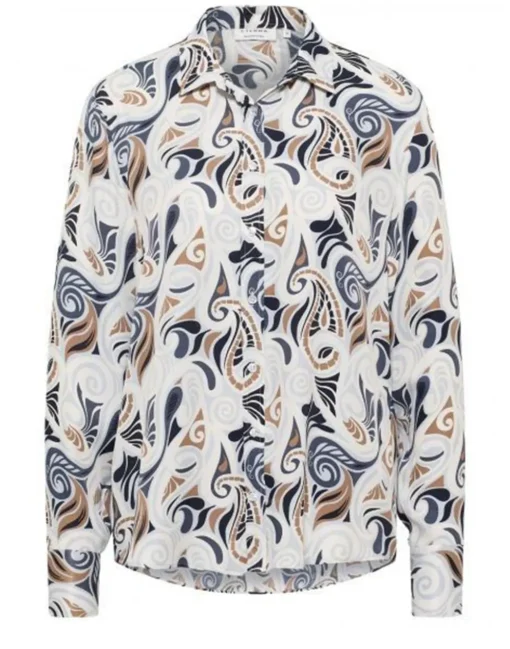 Eterna blouse 7494 D780 Licht Blauw Online