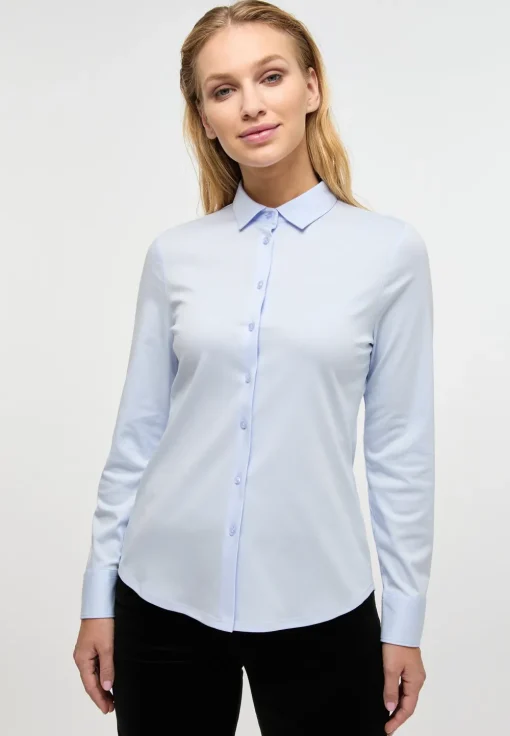 Eterna blouse 5158 DF05 Licht Blauw Outlet