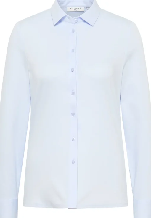 Eterna blouse 5158 DF05 Licht Blauw Outlet